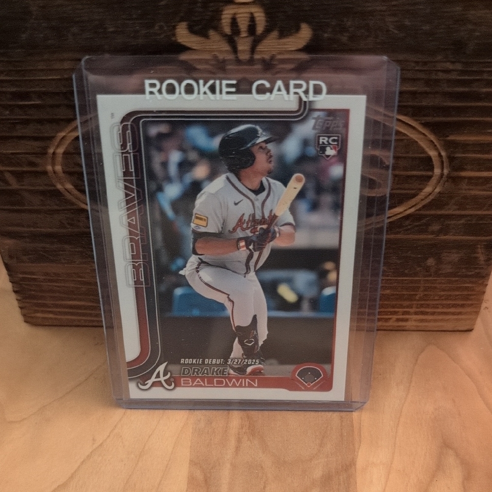 2025 Topps Drake Baldwin Rookie Debut Rookie Card NL ROY Braves 🔥🔥🔥